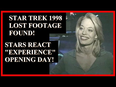 What Happened to STAR TREK: The EXPERIENCE?  Lost Footage Found! 1998 Stars React Day 1 Vegas, STLV
