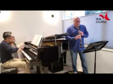 #PhilYourLifeWithMusic 5- HK Phil Principal Clarinet Andrew Simon & Pianist Warren Lee