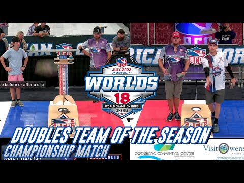 Amos/Ervin vs Hurt/Hurt - Doubles Team of the Season - Championship Match