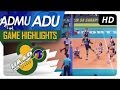UAAP 80 WV: ADMU vs. AdU | Game Highlights | March 25, 2018