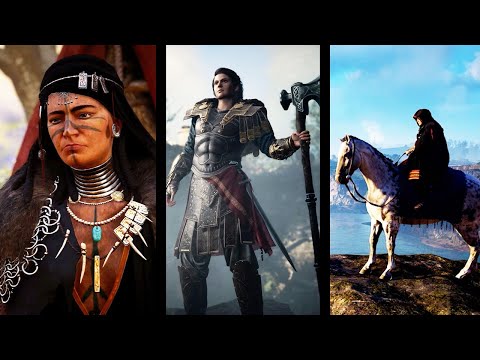 Assassin's Creed Valhalla Update Gameplay - New Island, Kassandra Story & More (AC Valhalla Update