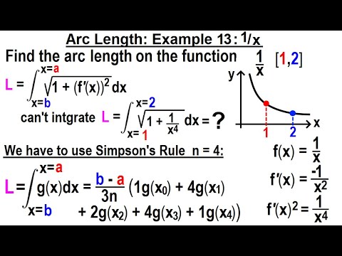 Calculus 2 Ch 18 Arc Length of Curves 1 of 18 What is Arc Length