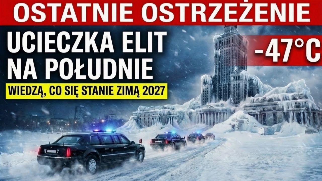Globalne Ocieplenie? A co jeśli ZAMARZNIEMY? Jak Przeżyć w Polsce (-47°C)