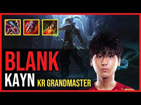 Blank - KAYN vs. Tian - GRAVES Jungle | KR Grandmaster