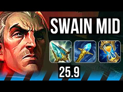SWAIN vs AKALI (MID) | 13/5/20 | KR Master | 25.9