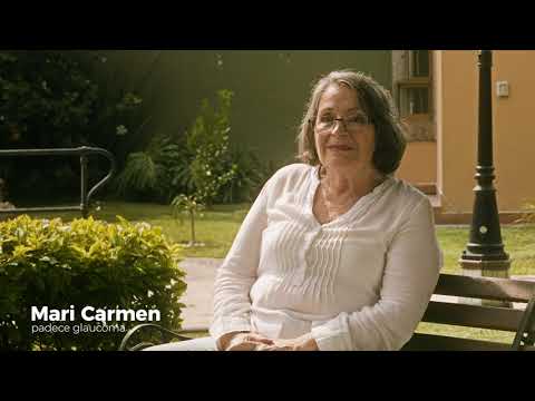 Testimonio de tratamiento para glaucoma.