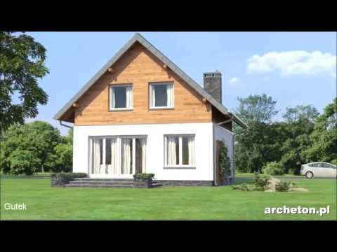 Projekt domu Gutek - archeton.pl