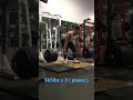 565lbs x 3 ( Pause ) #gorillamind #moreplatesmoredates #turkesterone #natural #usapl #powerlifter
