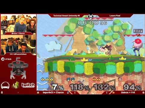 TSU5 - Imperfect + Charon Vs. Usleon + V-K - Losers Final - Super Smash Bros. Melee Doubles