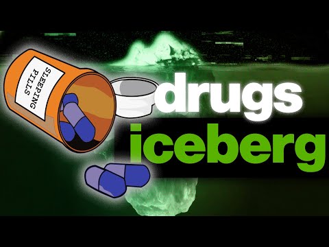 the Legal DRUGS Iceberg