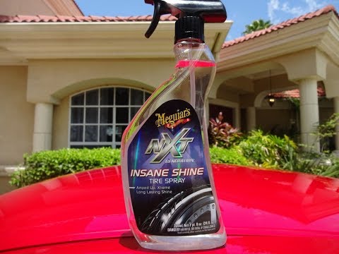 Meguiars NXT Insane Shine Tire Spray Review on my Nissan GTR