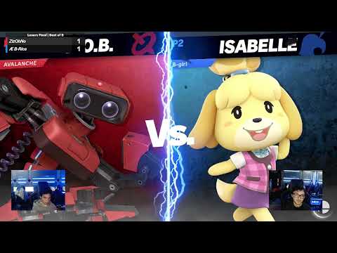 Pure Smash #84 Losers Finals - ZizOhNo (ROB/Pac-Man) vs. B-Rice (Isabelle)