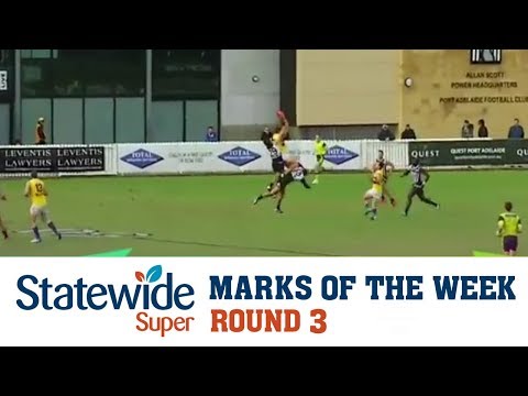 Round 3 Statewide Super Marks of the Week