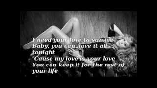 Paulina Rubio Say The Word Lyrics