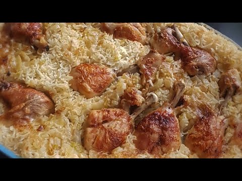 Video thumbnail: Tavë me Mish Pule dhe Oriz