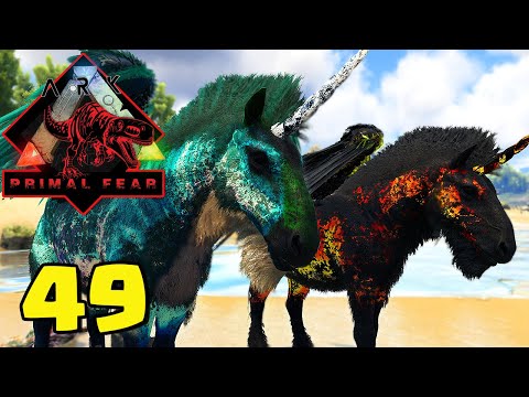 FALLEN PEGAGUS  X DIVINE PEGASUS - ARK PRIMAL FEAR #49- ARK: SURVIVAL EVOLVED