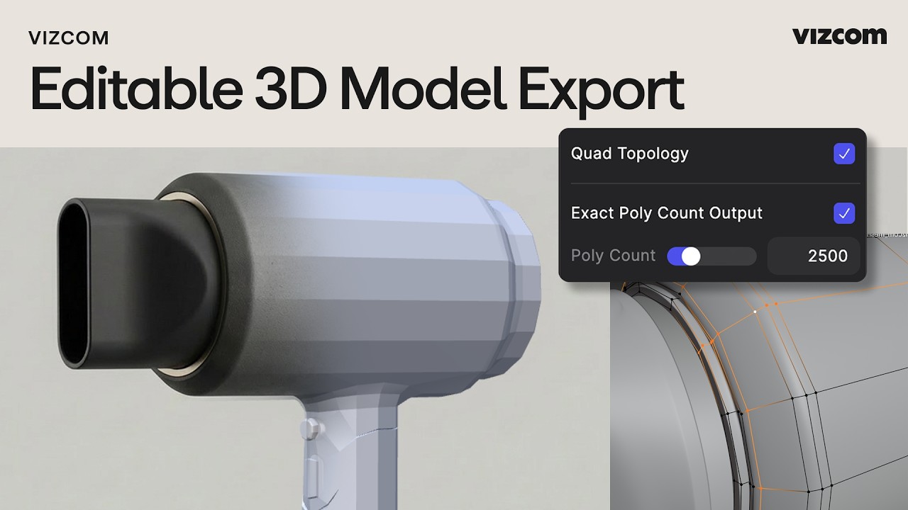 How to Export Editable Meshes from Vizcom video thumbnail