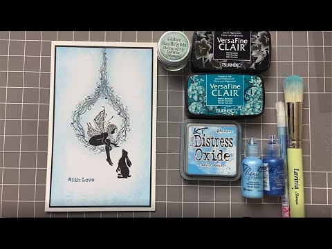 Quinn Shares Some Love by Karen Telfer - A Lavinia Stamps Tutorial