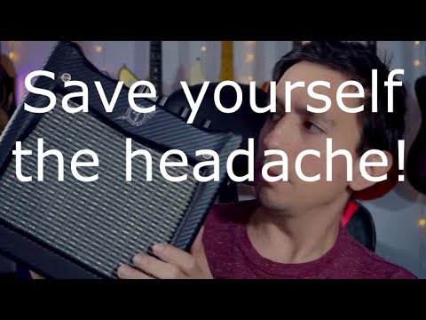 Why you SHOULD NOT buy a modeling amp as a beginner.