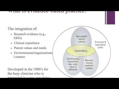 Evidence Based Practice In Marriage & Family Therapy