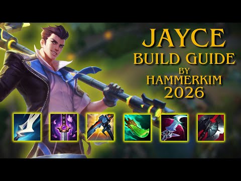 Jayce Build Guide 2026 - TOP and MID | Hammerkim