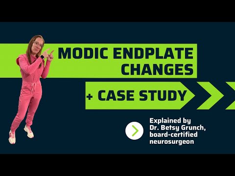 Case study 152 | Modic Endplate Changes | Degenerative Disc Disease explained by Dr. Betsy Grunch