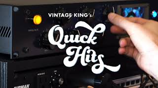 Video thumbnail for Quick Hits: Tegeler Audio Raumzeitmaschine Reverb by Vintage King