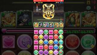 ♠︎【パズドラ】一度きり精霊王チャレンジ光！  ヴィシュヌPT
