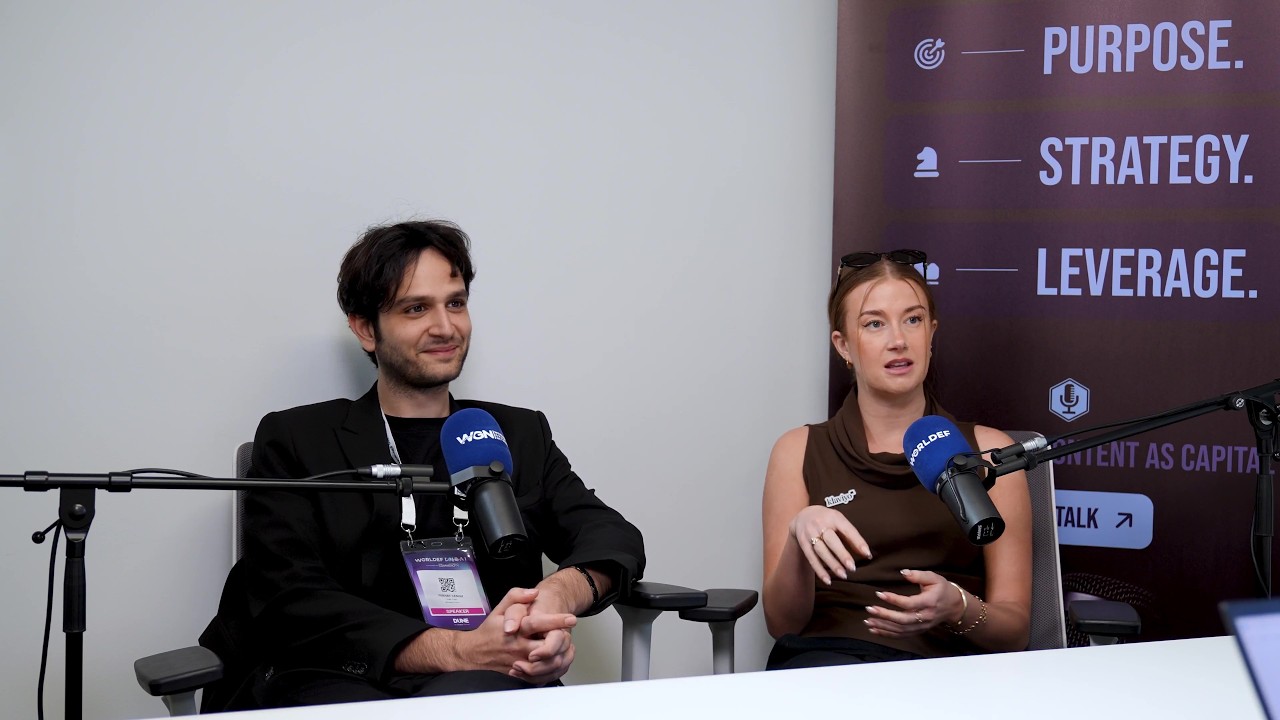 Ferhat Cengiz and Eleanor Bainbridge at WORLDEF Talks | #podcast #worldeftalks