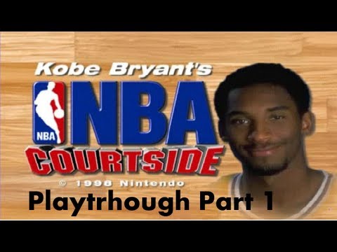 Kobe Bryant In NBA Courtside Nintendo 64