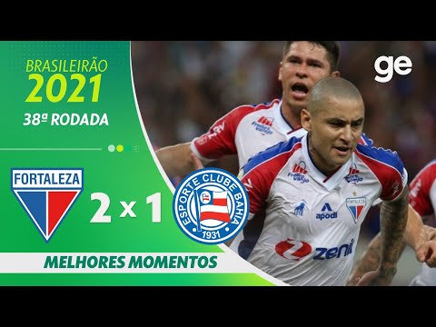 Gols e lances de Fortaleza x Bahia