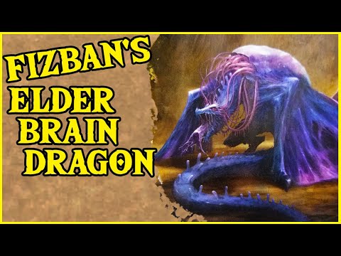 Fizban's Elder Brain Dragon for Dungeons and Dragons