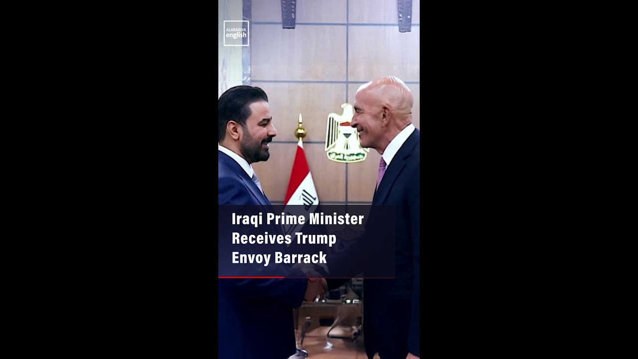 Video | Iraqi Prime Minister Receives Trump Envoy Barrack