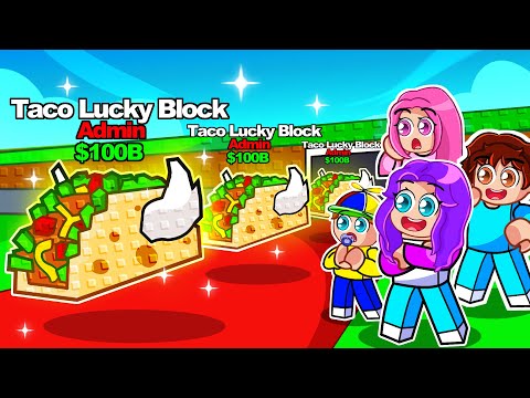 I opened TACO LUCKY BLOCK and got SECRET 0.01% BRAINROT!