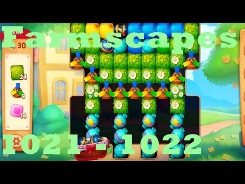 Farmscapes Level 1021 - 1022 HD Gameplay Walkthrough |  3 - match game | android | ios | pc | app