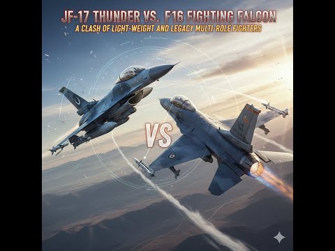 JF-17 Thunder vs. F-16 Fighting Falcon: A Clash of Light-Weight and Legacy Multi-Role Fighters