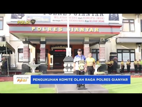 PENGUKUHAN KOMITE OLAH RAGA POLRES GIANYAR