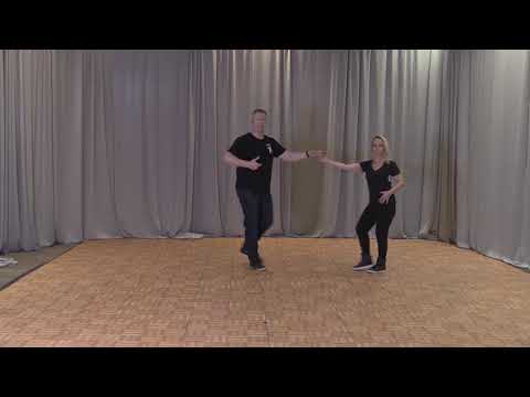 West Coast Swing Kyle Redd & Sarah Van Drake NEW SKILLS & CONNECTION workshop AUG 2019 demo