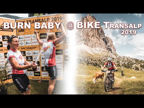 BIKE TRANSALP 2019 - Das legendäre MTB-Rennen mit Team BURN BABY