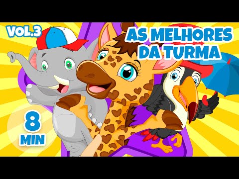 As Melhores da Turma da Giramille Vol. 3 - Giramille 8 min | Desenho Animado Musical