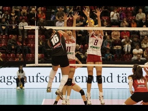 SESI (BRA) 3 X 0 DINAMO BUKAREST (ROM) - WOMEN'S TOP VOLLEY INTERNATIONAL 2012