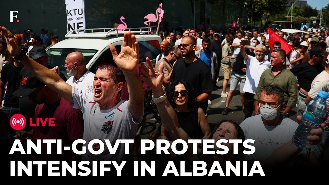 Albania Protests LIVE: Anti-Government Protesters Clash With Police, Throw Eggs At Lawmakers' Cars
