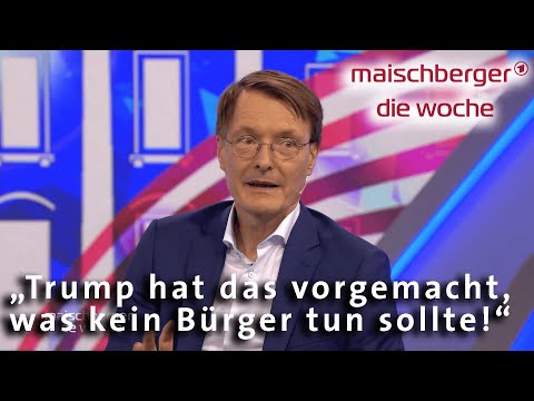 Karl Lauterbach bei maischberger. die woche 07.10.2020