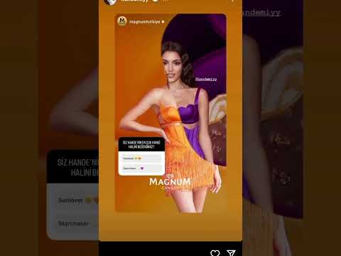 Hande Erçel Magnum Cannes #handeerçel