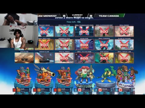 Remmy's Live Reaction to Team Midwest vs Team Canada - Pro Series 2021 - Tournament #54