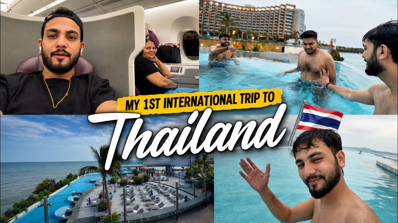 My 1st International Trip With Mummy😍