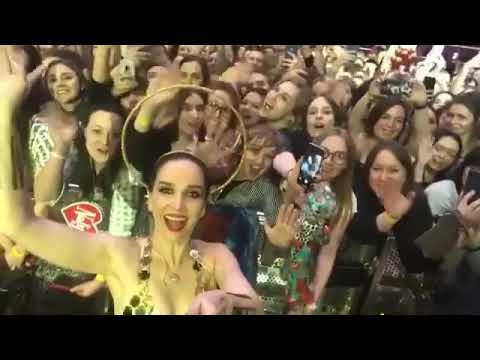 Natalia Oreiro - Final del concierto (Vivo en Moscú, Rusia) - 28.3.2019