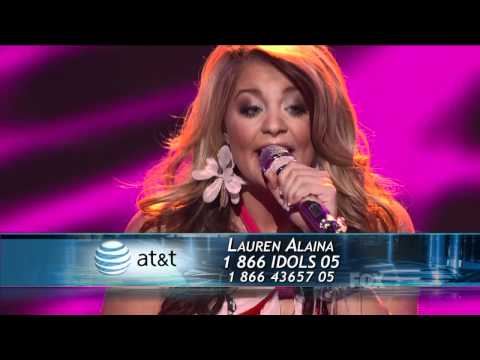 true HD Lauren Alaina "Wild One" Top 3 American Idol 2011 (May 18)