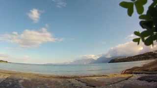 preview picture of video 'Plage d'Ammoudara, Agios Nikolaos, solstice d'hiver...'