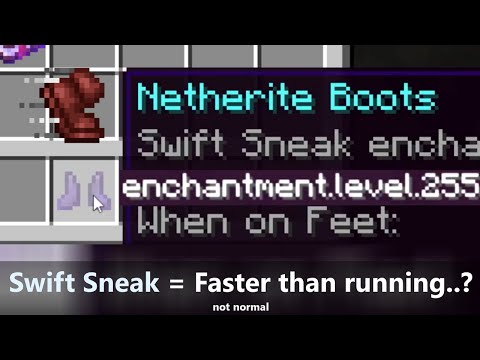 Minecraft 1.19 will add this sneaky enchantment ─ Can you be swifter when crouched..?